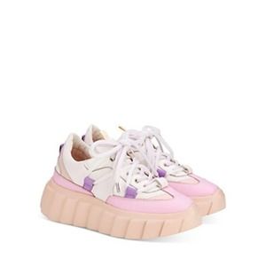 AGL Women's Sneakers in Pink and White
